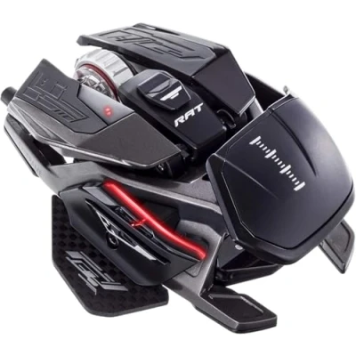 Imagen de Mad Catz R.A.T. X3 Ratón (mano derecha, Óptico, USB, 16000 DPI, pps, Negro)