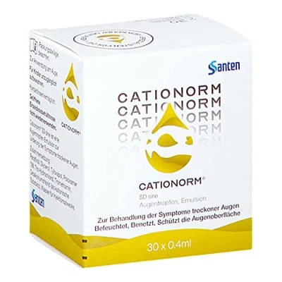Imagen de Cationorm SD sine Augentropfen Emulsion Einzeldosisbehältnisse, 30 pzas Pipetas de una sola dosis
