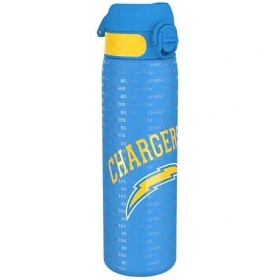 Imagen de Ion8 Botella Agua Delgada, Sin Fugas, Acero Inoxidable, NFL Chargers