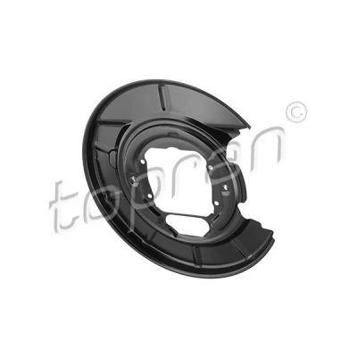 Imagen de TOPRAN 503 350 Chapa Protectora de Disco Freno Eje trasero, derecha BMW: 5 Berlina