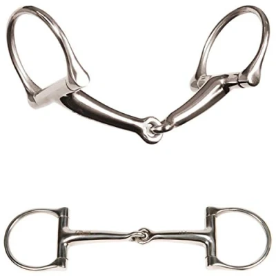 Imagen de Harry&#039;s Horse D snaffle ligero de 14 mm 11.5 RVS