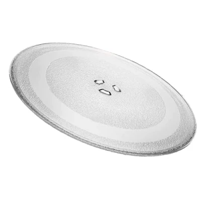Imagen de GC GLOBALCOMMERCE 255y Plato microondas de 25,5 cm Giratorio, Cristal, Transparente