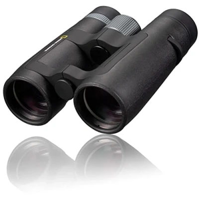 Imagen de National Geographic 10 x 42 prismáticos Explorer con Funda, Rosca para trípode y Puente Abierto Especial
