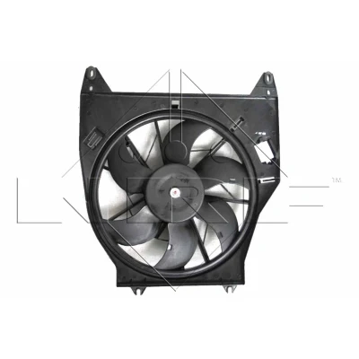Imagen de NRF 47456 Ventilador de radiador 385 12 190 con bastidor (armazón) RENAULT: Kangoo I