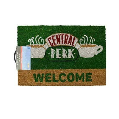 Imagen de FRIENDS Amigos Central Perk Coffee House Bienvenido Mat Puerta Decoración