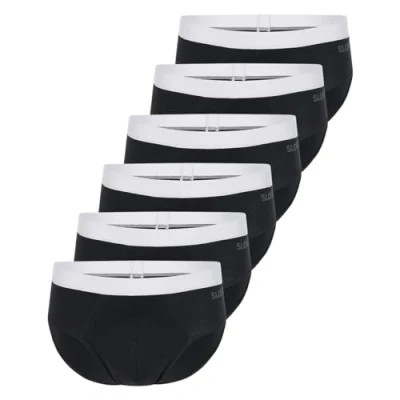 Imagen de Sloggi GO ABC 2 0 6P Braguitas, Hombre, Talla: XL, Black