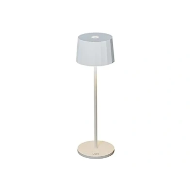Imagen de Konstsmide Positano Iluminación de Mesa para Exteriores, Blanco, 10 x 36 cm