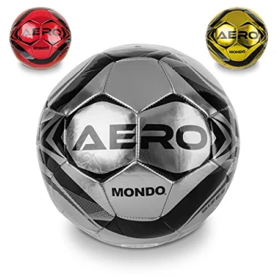 Imagen de Mondo Toys Balón de fútbol Cosido AERO Producto Oficial Talla 5 400 g 3 Colores Surtidos 13712