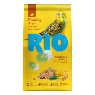 Imagen de RIO Alimento para periquitos en muda Doble Pack 2 x 500 g Completo Especialmente formulado Satisfacer Las Necesidades Durante la