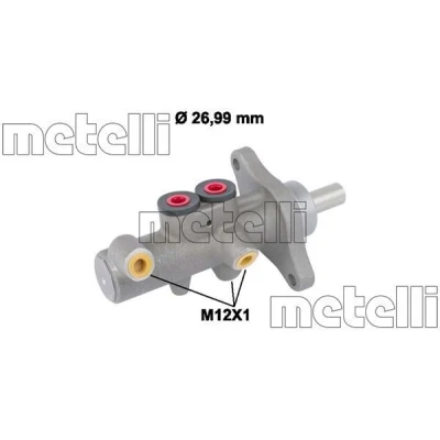 Imagen de METELLI 05 0832 Cilindro Maestro de Freno 26,99mm Aluminio VOLKSWAGEN: Touareg I, Transporter 5 Bus,