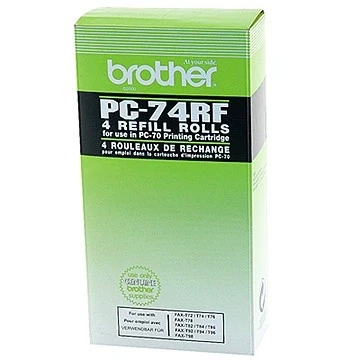 Imagen de Rollo De Termo Transferencia Pack 4 Brother Pc 74rf