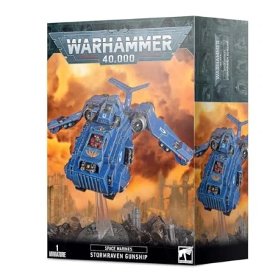 Imagen de Games Workshop Juego de Mesa y Miniatura Stormraven Gunship, Color Negro, Youth Large / 11 13 (99120101088)
