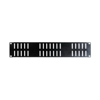 Imagen de Panel Rack Fonestar De 19&quot;&quot; Perforado Frontal 2u, Con Ranuras Para Ventilación, 483 X 89 Mm