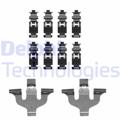 Imagen de DELPHI LX0724 Kit de accesorios, pastillas frenos AUDI: Q7