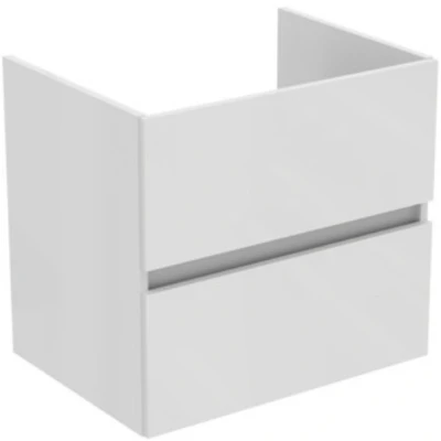 Imagen de Ideal Standard Muebles de baño Eurovit+ 60 cm montado en la Pared con 2 cajones, R0259WG, Color Blanco