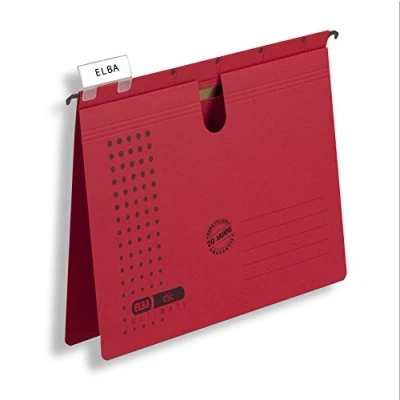 Imagen de Elba Suspension File Red Pack Of 25 Pieces, 10ELB85741RO (Pack Pieces)