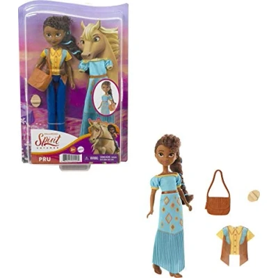 Imagen de Dreamworks Spirit Pru Muñeca articulada con ropa y accesorios de moda