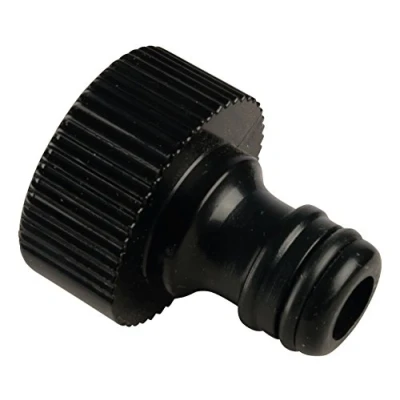 Imagen de Rehau 18571, Acoplamiento de 4 mangueras para jardín, negro, 26,5 mm, 3/4 pulgada
