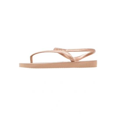 Imagen de Havaianas Flash Urban Chanclas de dedo, Mujer, Talla: 41 42, Rose gold Zapatos