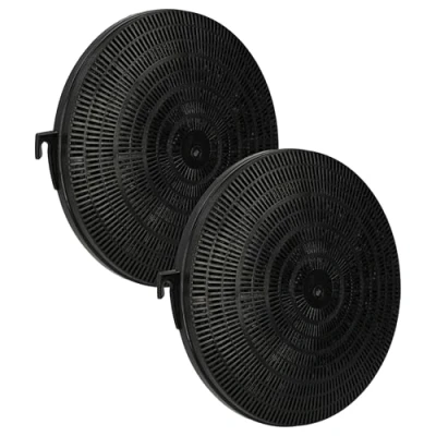 Imagen de vhbw 2x Filtro de carbón activado compatible con Corbero AFT60420K 94202100400 campana extractora