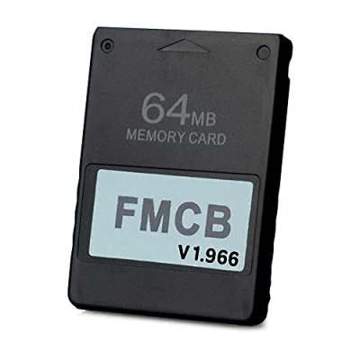 Imagen de PS2 FMCB Free McBoot Card v1.966 Meory 64MB para Tarjeta de memoria Plug and Play Ejecuta juegos en disco USB o duro