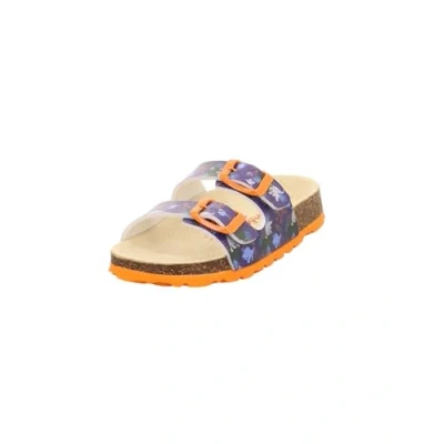 Imagen de Superfit Fussbettpantoffel, Mule, Blau/Orange 8090, 40 EU