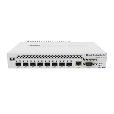Imagen de Mikrotik CRS309 1G 8S+ Gestionado Gigabit Ethernet (10/100/1000) Energía sobre a través de Este Puerto (PoE) Blanco