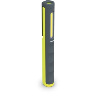 Imagen de Philips Xperion 6000 LED Penlight, lámpara de inspección, luz Dual compacta Recargable con 200 lúmenes y Foco 120 lúmenes, Clip magnético Giratorio, USB C