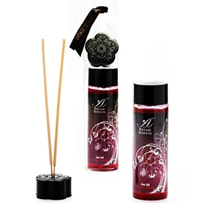Imagen de Aceite de masaje con sabor a cereza estimulante 100 ml Extase Sensual