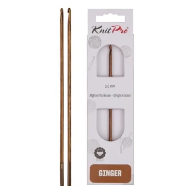 Imagen de KNITPRO Afgano/tunecino: Ganchillo, Madera, Assorted, 3,00 mm