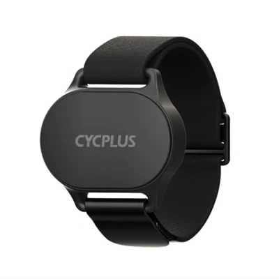Imagen de CYCPLUS Brazalete para Cardio frecuencia, Bluetooth 5.1 Ant HR Monitor con indicador LED de la Zona HR, IP67 Waterproof, Correr, Ciclismo, Gimnasia y Otros Deportes