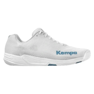 Imagen de Kempa WING 2.0 Zapatillas de balonmano, Mujer, Talla: 42.5, White/aqua Zapatos
