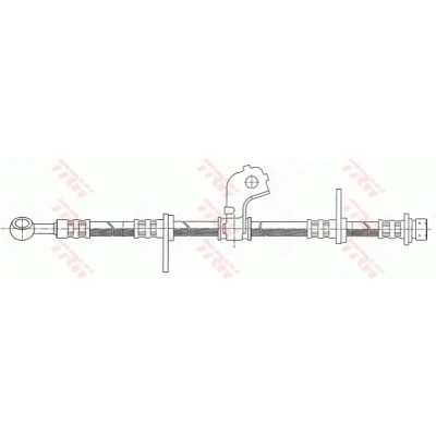 Imagen de TRW PHD317 Latiguillos de Freno 685 M10x1 HONDA: CIVIC 6 Hatchback, Fastback, ROVER: 45 Berlina