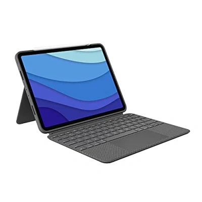 Imagen de Logitech Combo Touch Gris Smart Connector QWERTY INGLS Internacional