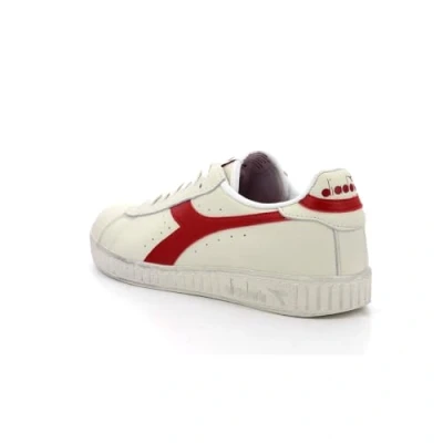 Imagen de Diadora GAME Waxed Unisex Zapatillas, Talla: 40, White/red pepper Piel