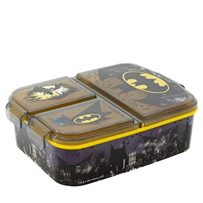 Imagen de Stor8412497855209Múltiple Compartimiento Sándwich Caja, Símbolo de Batman
