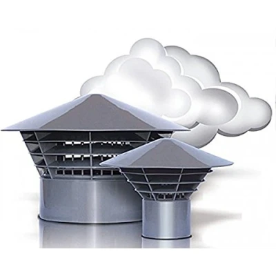Imagen de Capricorn Sombrero de ventilación para tanque séptico, pozo agua, micro estación, diámetro 110 mm
