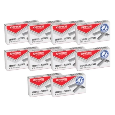 Imagen de Office Products 18071019 19 Grapas (10/5, 1000 unidades, 10 x unidades), color plateado
