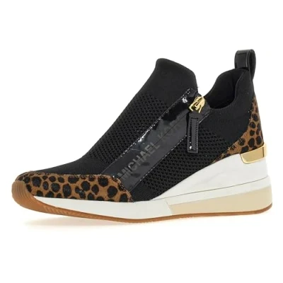 Imagen de Michael Kors Willis Wedge Trainer Zapatillas husk/multicoloured, Mujer, Talla: 40.5, Husk/multi coloured Zapatos
