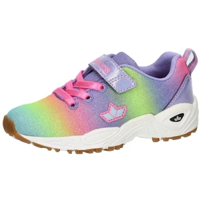 Imagen de LICO Florina Zapatillas para niños, Talla: 38, Lila/rosa/tuerkis Zapatos