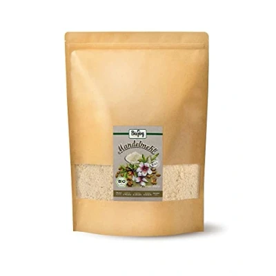 Imagen de Biojoy Harina de Almendra Desgrasada Ecológica (2 kg), molida suavemente y sin aditivos