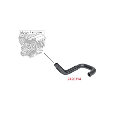 Imagen de METZGER 2420114 Manguitos de Radiador EPDM (Ethylen Propylen Dien Caucho) FORD: Focus 2 Limousine, 2, Mk1 Hatchback
