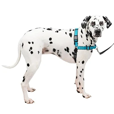 Imagen de PetSafe EWH D HC L OCN Arnés Deluxe Easy Walk, Grande, océano/Negro, Nailon