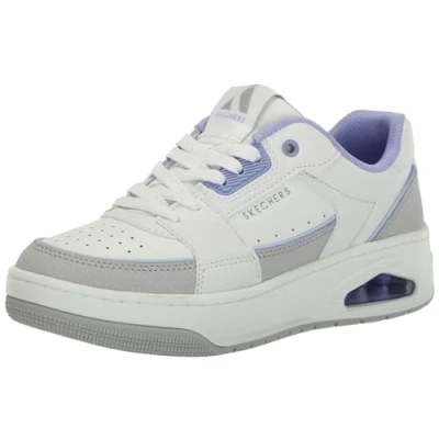Imagen de Skechers Sport UNO Court Zapatillas, Mujer, Talla: 36, White/lavender Zapatos