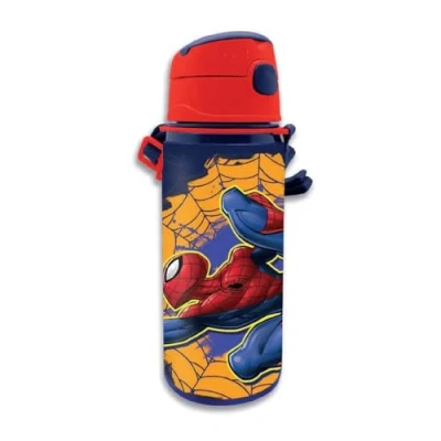 Imagen de Disney Spider Man Botella de aluminio con cierre clic [600 ml]