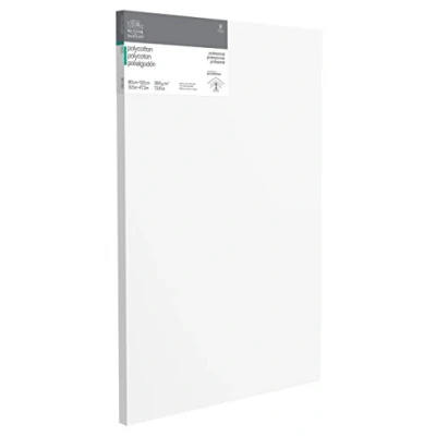 Imagen de Winsor &amp; Newton Lienzo de polialgodón, Algodón, Blanco, 80 x 120 45 cm