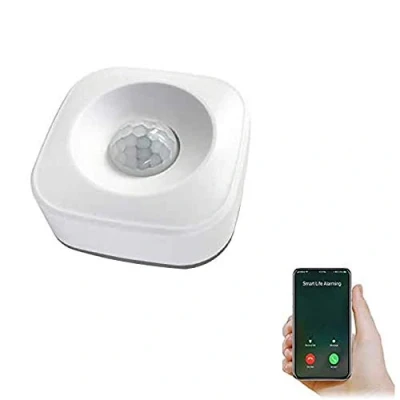 Imagen de Smarthai Sensor de movimiento inalámbrico WiFi Smart Home PIR detector compatible con TUYA/Smart Life App