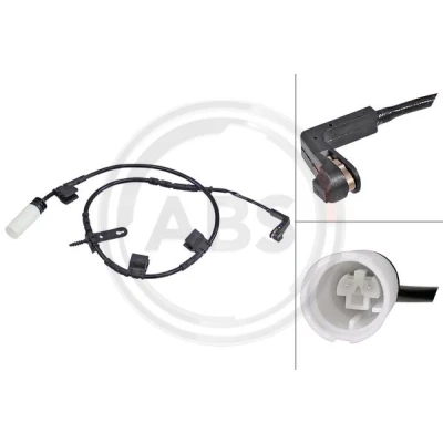 Imagen de A.B.S. 39645 Sensor de Desgaste Pastillas Frenos MINI: Hatchback, Cabrio, Clubman