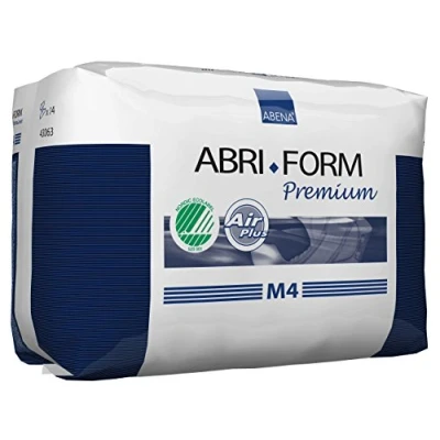 Imagen de ABENA Abri Form Premium almohadillas de incontinencia todo en uno para hombres y mujeres, ecológicas mujer, hombre, talla M 4,