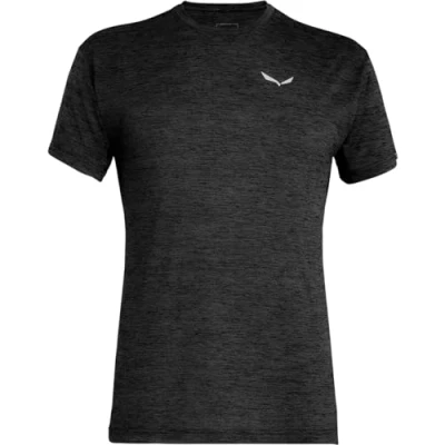 Imagen de Salewa PUEZ melange DRY Camiseta estampada, Hombre, Talla: 46, Black out